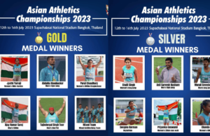 आशियाई अॅथलेटिक्स विजेतेपद स्पर्धेत पदके जिंकल्याबद्दल पंतप्रधानांनी केले अभिनंदन