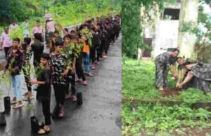 के.डी.गावित सैनिकी विद्यालय व महाविद्यालयात जागतिक आदिवासी दिन साजरा K.D.Gavit Sainiki Vidyalaya