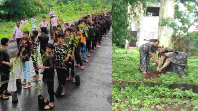 के.डी.गावित सैनिकी विद्यालय व महाविद्यालयात जागतिक आदिवासी दिन साजरा