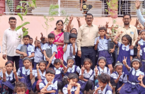 ‘एक मूल एक झाड’ कार्यक्रमांतर्गत जि.प.शाळा आष्टे येथे वृक्षारोपण कार्यक्रम संपन्न One Child One Tree programme