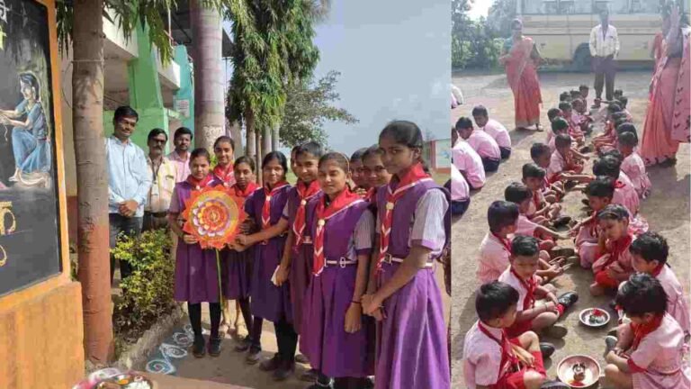 तळोदा आमलाड येथील विद्यागौरव शैक्षणिक संस्थेत रक्षाबंधन उत्साहात साजरा