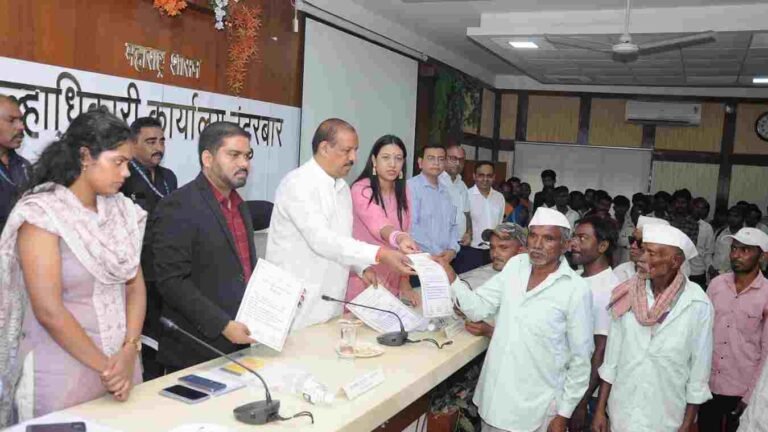 शबरी घरकुल योजनेत राज्यात 1,60,000 घरांचे वितरण करणार -डॉ. विजयकुमार गावित