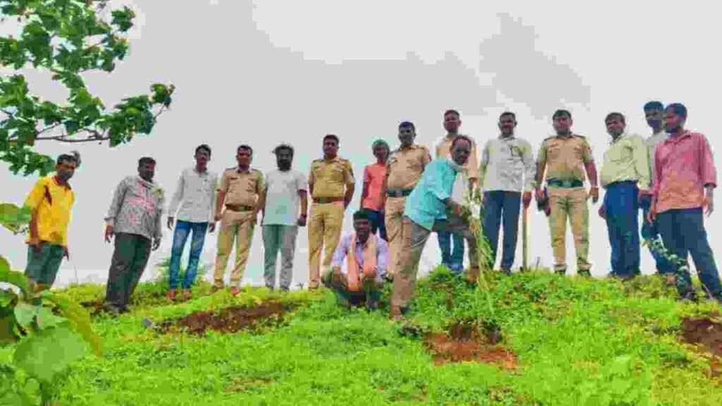 Tree Plantation at Taloda Nandurbar