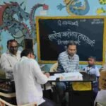 Health Check Up at Z P School Ashte