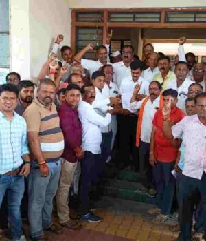 Maratha Morcha: मराठा आंदोलकांवरील लाठीचार्जचा तळोदा मराठा समाजातर्फे निषेध Maratha Samaj Taldoa