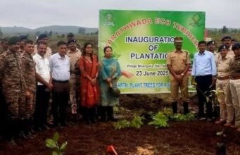 नंदुरबार जिल्ह्यात वृक्षारोपण मोहिमेचा यशस्वी शुभारंभ!
