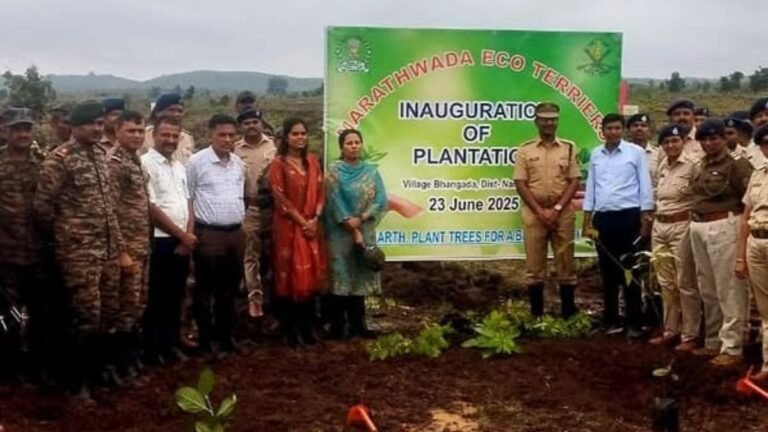 नंदुरबार जिल्ह्यात वृक्षारोपण मोहिमेचा यशस्वी शुभारंभ!