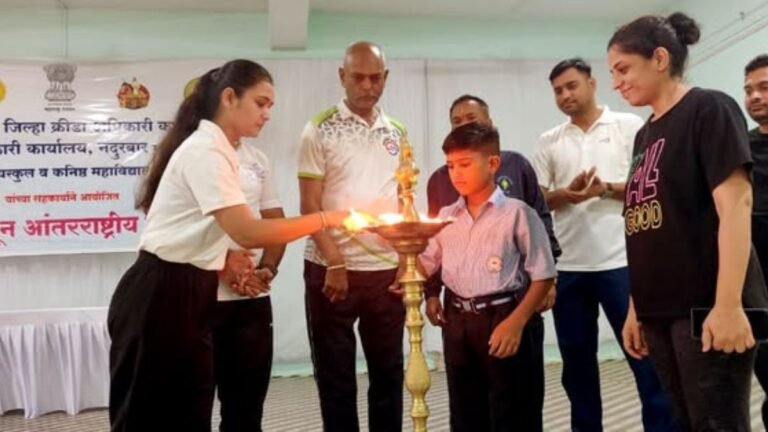 जिल्हा क्रीडा कार्यालय, नंदुरबारतर्फे जागतिक ऑलिम्पिक दिन साजरा