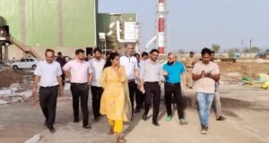 उपविभागीय अधिकारी अंजली शर्मा यांचा नवापूर एमआयडीसी औद्योगिक क्षेत्राचा दौरा