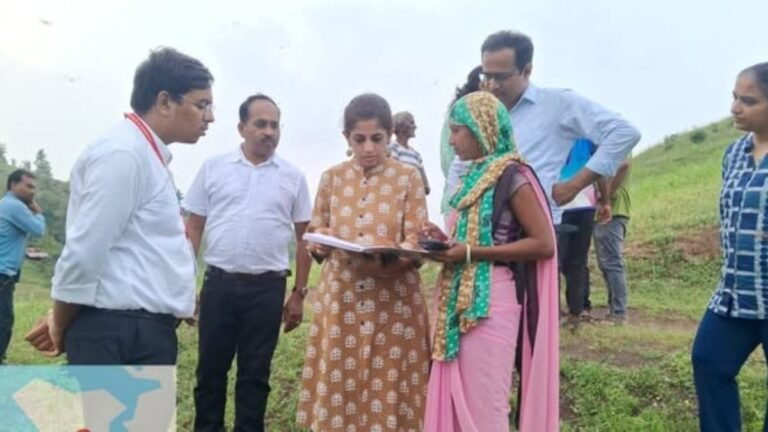 मा. जिल्हाधिकारी डॉ. मित्ताली सेठी यांची नर्मदा काठीच्या अतिदुर्गम गावांना भेट
