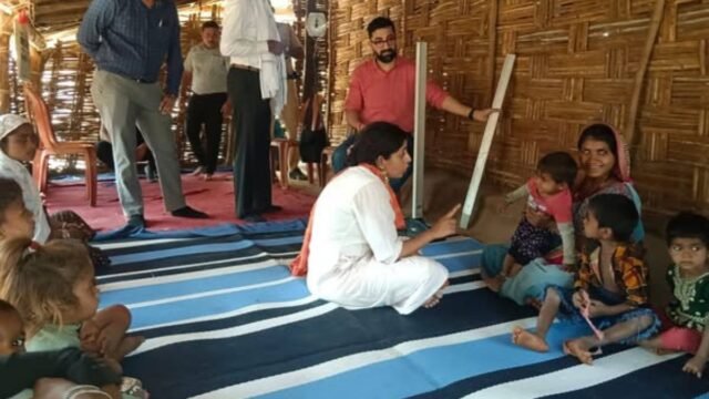 District Collector Dr. Mittali Sethi's visit to remote areas of Taloda taluka!