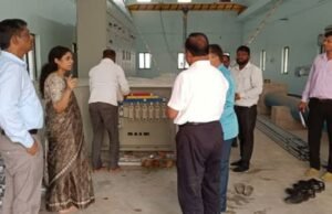 मा. जिल्हाधिकारी डॉ. मित्ताली सेठी यांचा MIDC भालेर निरीक्षण दौरा