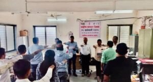 शहादा तहसील कार्यालयात उत्साहपूर्ण वातावरणात राष्ट्रीय मतदार दिवस कार्यक्रम साजरा