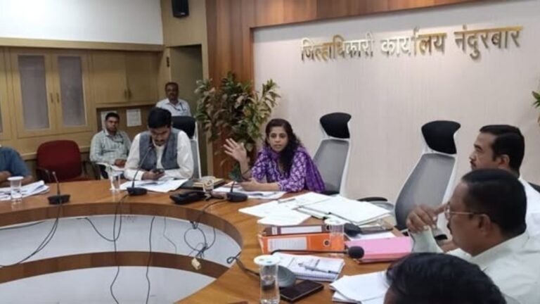 नंदुरबार जिल्ह्यात गाभा समिती व नवसंजीवनी योजना आढावा बैठक