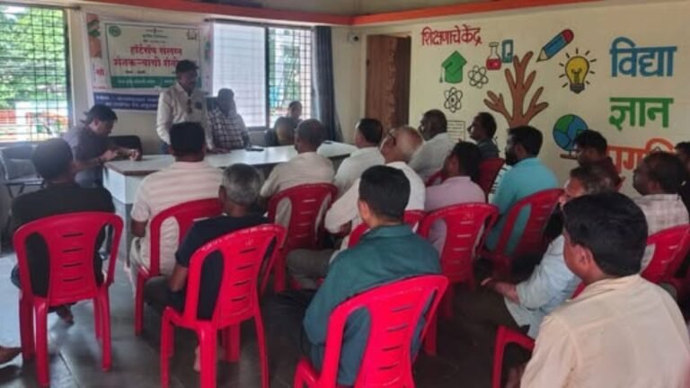 केळी पिकासाठी सखोल मार्गदर्शन – तळवे येथे शेतीशाळेचे आयोजन