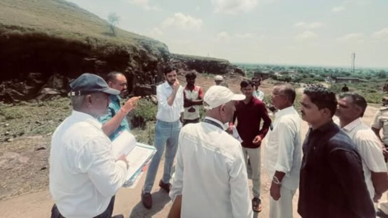 घरकुलासाठी जागेची पाहणी व उत्खनन चौकशी – मा. सहाय्यक जिल्हाधिकारी यांची भेट