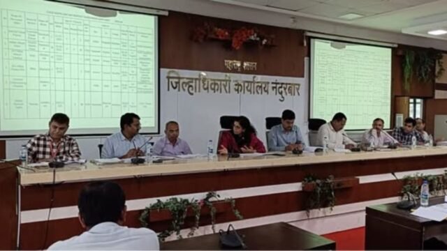 Maternal and child mortality review meeting in Nandurbar