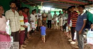 राष्ट्रीय कृषि विकास योजना अंतर्गत अक्राणी तालुक्यात श्रीअन्न (नागली) लागवडीवर गट प्रात्यक्षिक — शेतकऱ्यांमध्ये जागरूकतेसह पोषणदृष्टीने पुढाकार