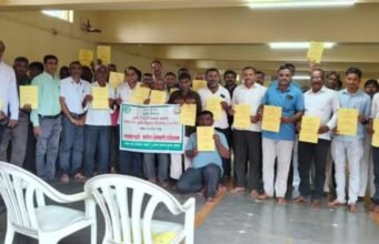 परंपरागत कृषी विकास योजनेअंतर्गत शेतकरी प्रशिक्षण कार्यक्रम संपन्न