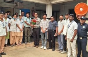 जिल्हा शल्यचिकित्सक डॉ. विनय सोनवणे यांचा तालुका अक्कलकुवा, धडगाव आणि मोलगी येथील ग्रामीण रुग्णालयांना दौरा