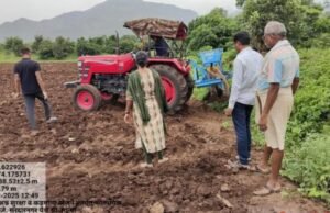 *सोयाबीन + तूर मिश्रपीक प्रात्यक्षिकाने शेतकऱ्यांना मार्गदर्शन – सरदारनगर (ता. तळोदा) येथे राष्ट्रीय अन्न सुरक्षा आणि पोषण अभियानांतर्गत उपक्रम*