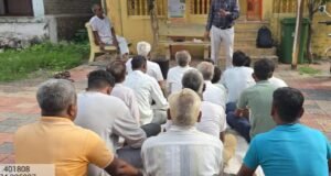 प्रधानमंत्री पीक विमा योजनेसाठी काकर्डे, वडवद, शिंदगव्हाण येथे जनजागृती – शेतकऱ्यांचा उत्स्फूर्त प्रतिसाद