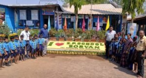 स्वच्छ, सुंदर आणि प्रेरणादायी शिक्षण केंद्र – जिल्हा परिषद प्राथमिक शाळा, बोरवण (ता. नवापूर, जि. नंदुरबार)