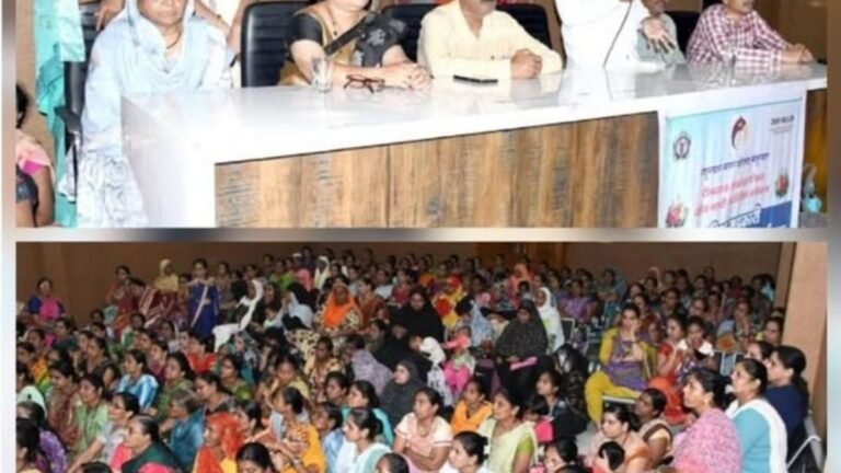 नंदुरबार नगर परिषदेत महिलांसाठी पतसंस्था जनजागृती कार्यक्रम यशस्वीरित्या पार