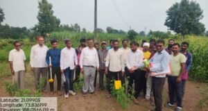 राष्ट्रीय अन्न व पोषण सुरक्षा अभियानांतर्गत तूर पीक प्रात्यक्षिक शेतकरी प्रशिक्षण – नवापूर तालुक्यात उत्साह