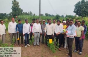 राष्ट्रीय अन्न व पोषण सुरक्षा अभियानांतर्गत तूर पीक प्रात्यक्षिक शेतकरी प्रशिक्षण – नवापूर तालुक्यात उत्साह