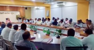 जिल्हा विकास आराखड्यावरील आढावा बैठक संपन्न