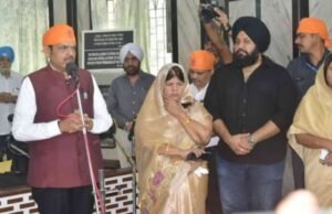 गोरेगाव येथील गुरुद्वारामध्ये शहीद वीरबालदिवस निमित्त आयोजित विशेष कार्यक्रमात मुख्यमंत्री देवेंद्र फडणवीस