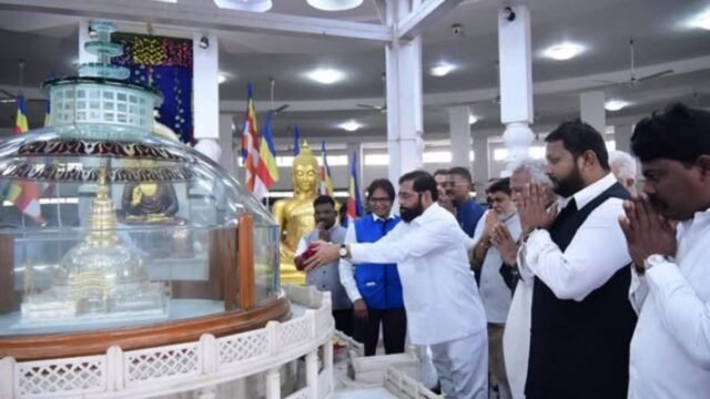 Deputy Chief Minister Eknath Shinde visited #Deekshabhoomi.