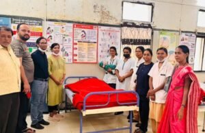 ग्रामीण रुग्णालय धानोरा येथे पहिली सिझेरियन शस्त्रक्रिया यशस्वी!