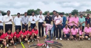 राष्ट्रीय क्रीडा दिनानिमित्त मेजर ध्यानचंद हॉकी चषक व खेळाडू सत्कार समारंभ संपन्न