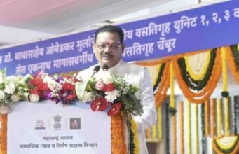 मागासवर्गीय मुलांचे वसतिगृहाच्या नूतन इमारतींचे उद्घाटन : सामाजिक न्याय मंत्री संजय शिरसाट