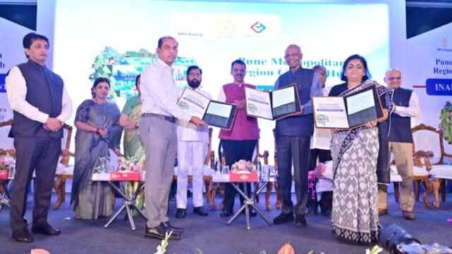 There is no longer a situation where any one city dominates a region, but many cities in Maharashtra are developing rapidly.