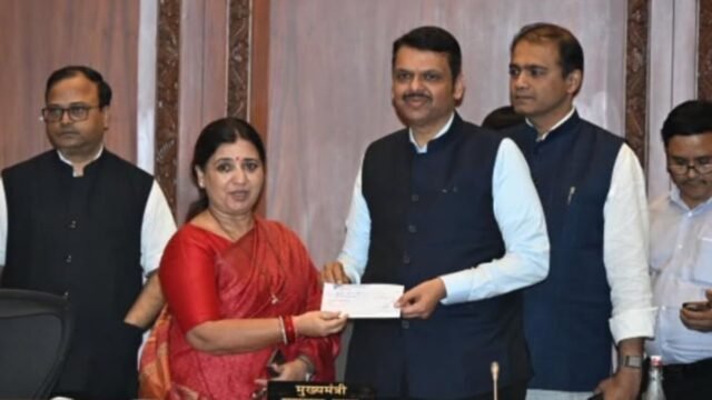 Chief Minister Devendra Fadnavis had appealed to people to donate to the #ChiefMinister's Relief Fund instead of spending money on placards, banners, and bouquets for birthday wishes.