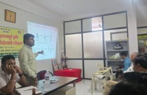 रब्बी हंगामपूर्व कृषी निविष्ठा विक्रेत्यांचे प्रशिक्षण शहादा येथे संपन्न