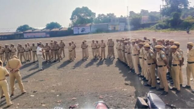 Disaster Management Training and Oath Taking Ceremony of Home Guard Force in Nandurbar on the occasion of World Disaster Risk Reduction Day