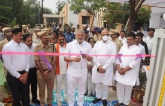 पोलीस शहीद स्मारक अनावरण सोहळा यशस्वीरीत्या पार पडला