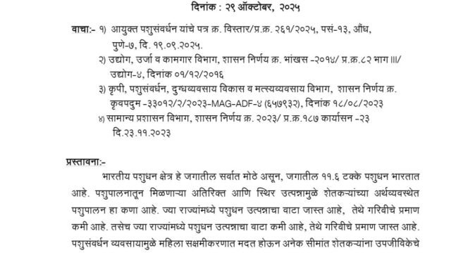 "Mahapasudhan Expo 2025" to be held in Parli; Fund of Rs 5.84 crore approved