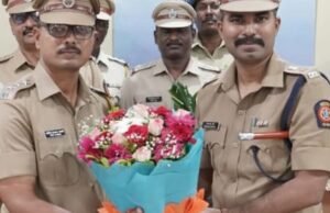 उपविभागीय पोलीस अधिकारी, अक्कलकुवा श्री. सदाशिव वाघमारे यांची बदली झाल्यानंतर त्यांना निरोप देण्यात आला.