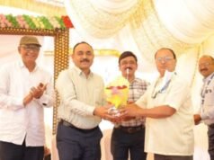 वंदे मातरम् गीताच्या १५० व्या वर्षानिमित्त पुज्य साने गुरुजी मंडळाचे इंजिनिअरिंग महाविद्यालय, लोणखेडा येथे राणा पूंजा भिल्ल, शासकीय औद्योगिक प्रशिक्षण संस्था शहादा