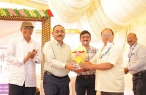 वंदे मातरम् गीताच्या १५० व्या वर्षानिमित्त पुज्य साने गुरुजी मंडळाचे इंजिनिअरिंग महाविद्यालय, लोणखेडा येथे राणा पूंजा भिल्ल, शासकीय औद्योगिक प्रशिक्षण संस्था शहादा