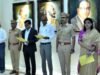 बंकिमचंद्र चटर्जी यांनी रचलेल्या ‘वंदे मातरम्’ या गीताच्या सार्ध शताब्दी महोत्सवनिमित्त राजभवन येथे संपूर्ण ‘वंदे मातरम्’ गीताचे सामूहिक गायन करण्यात आले.