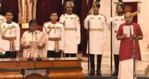 सी.पी. राधाकृष्णन यांचा भारताचे 15वे उपराष्ट्रपती म्हणून शपथविधी संपन्न