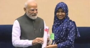 कौशल्य दीक्षांत समारोहात लातूरच्या मदियाचा पंतप्रधान मोदींच्या हस्ते गौरव