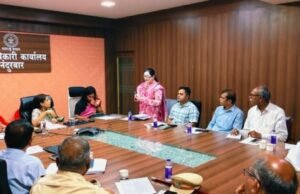 तालुका व जिल्हा क्रीडा संकुल समिती आढावा बैठक — जिल्ह्यातील क्रीडा सुविधा मोठ्या प्रमाणात विस्तारण्याचा निर्णय