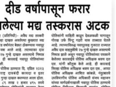 नंदुरबार पोलिसांची विधानसभा निवडणुकीचे काळात कडक कारवाई..!